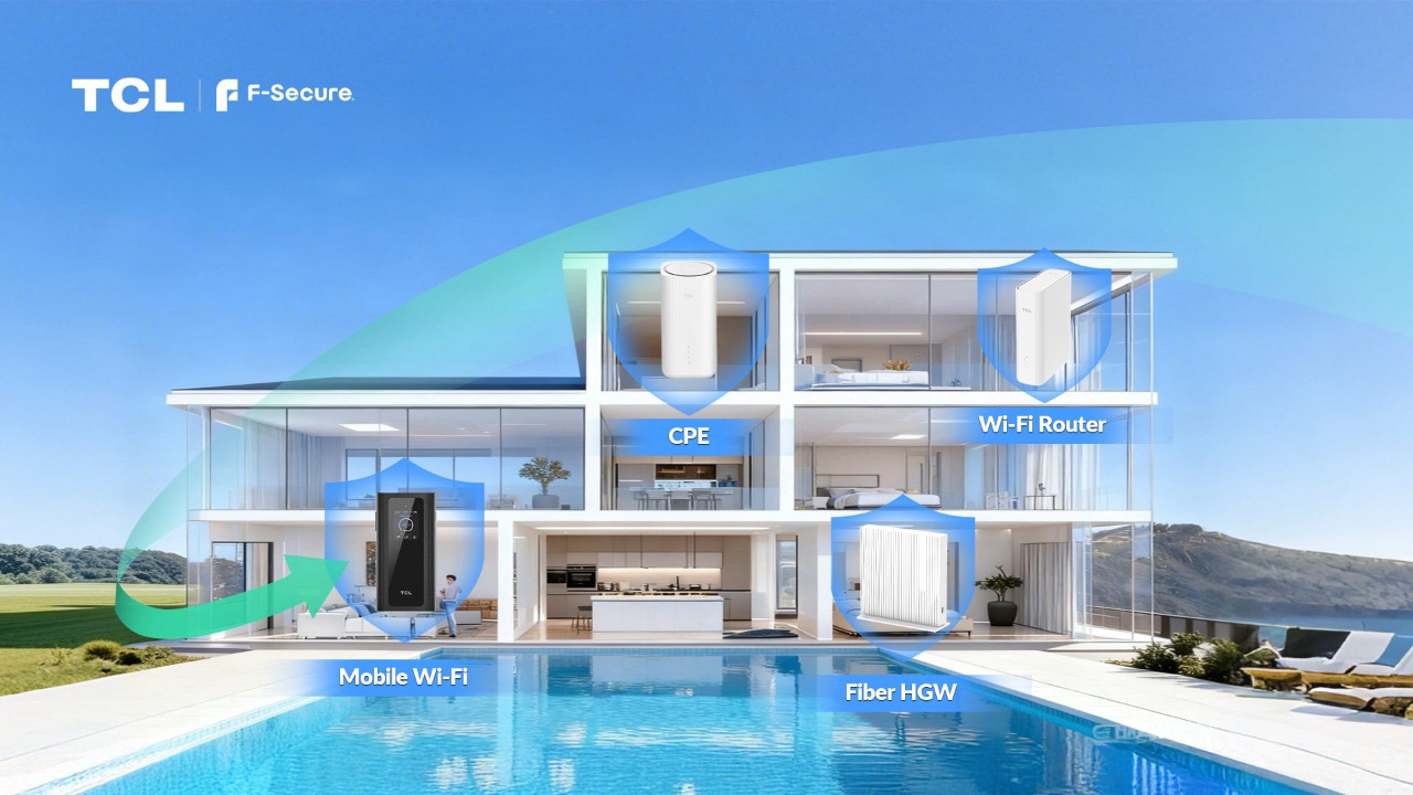 tcl ve f secure is birligiyle baglanti cihazlarina gelismis siber guvenlik geliyor WxlWbPKE.jpg