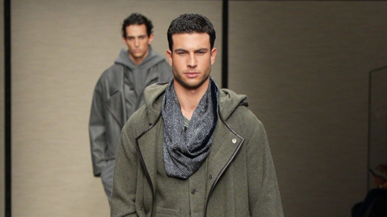 Şehirde kışın modern stil kodları