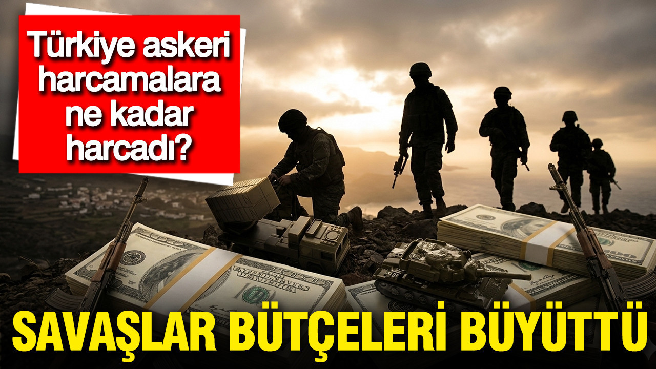 Türkiye’nin Askeri Harcamaları Ne Kadar? Savaşlar Bütçeyi Şişiriyor