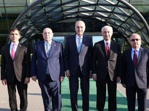 TBMM Başkanı Kurtulmuş ve beraberindeki heyet Azerbaycan’da